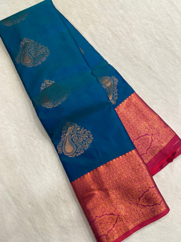 Pure mix Kanjeevaram silk saree