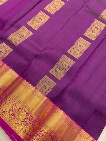 Pure Kanjeevaram silk mark certified saree