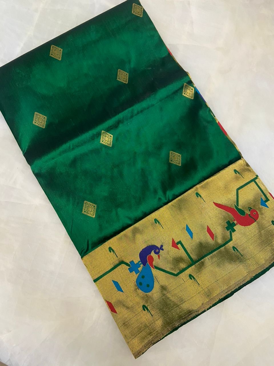 Pure Paithani Handloom Silk Certified Saree