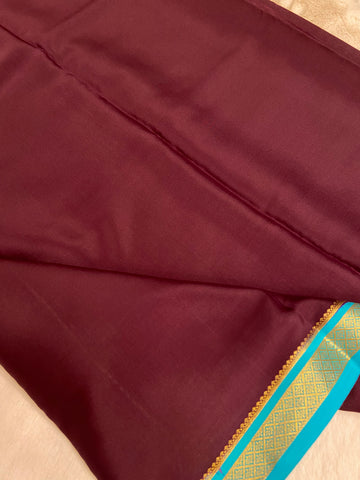 Pure Crepe Mysore Silk Certified Saree 120 GSM