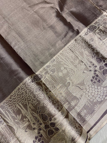 Bridal semi tissue Kanjeevaram silk saree