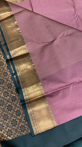 Half mix Kanjeevaram silk saree