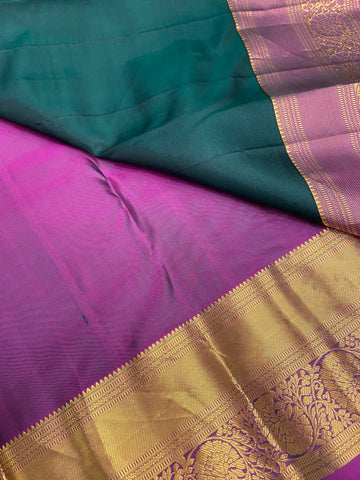 Pure Kanjeevaram silk mark certified saree