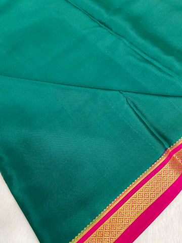 Pure Crepe Mysore Silk Certified Saree 120 GSM