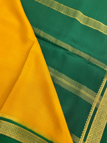 Pure Crepe Mysore Silk Certified Saree 120 GSM