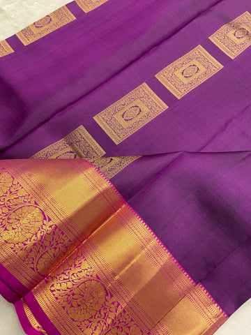 Pure Kanjeevaram silk mark certified saree