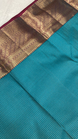 Half mix Kanjeevaram silk saree