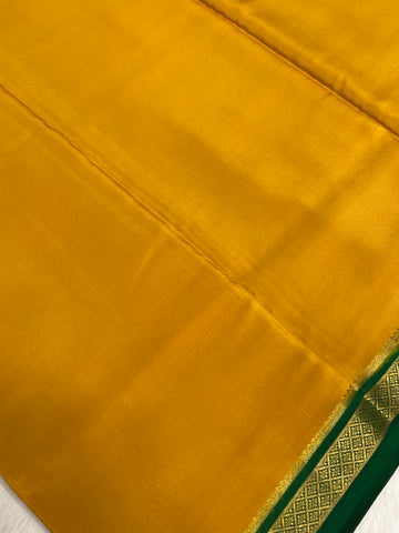 Pure Crepe Mysore Silk Certified Saree 120 GSM