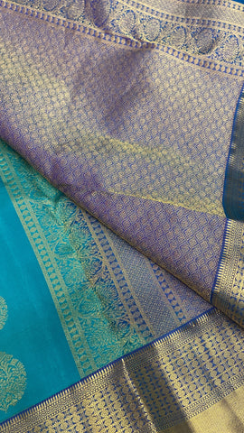 Pure Kanjeevaram silk mark certified saree