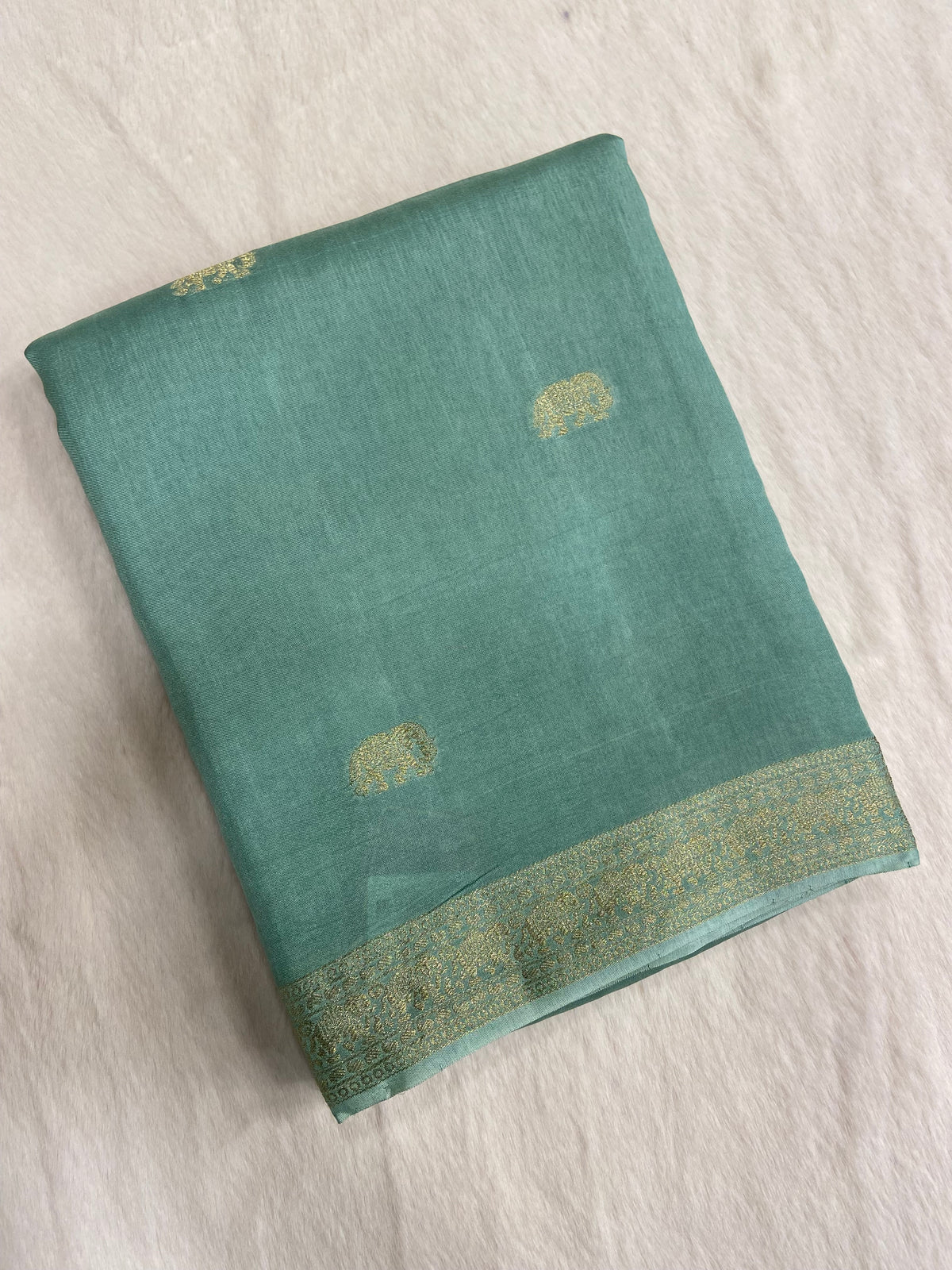 Moongha Crepe Silk Saree