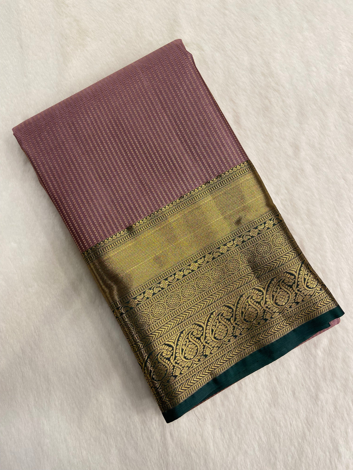 Half mix Kanjeevaram silk saree