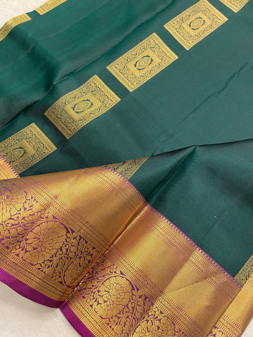 Pure Kanjeevaram silk mark certified saree