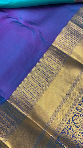 Pure Kanjeevaram silk mark certified saree