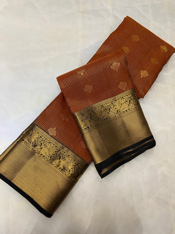 Pure Mix Kanjeevaram Silk Saree