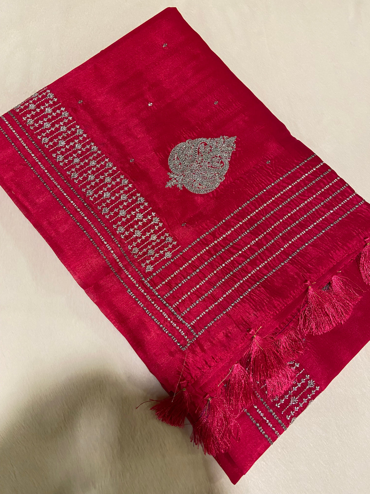 Premium butter silk saree