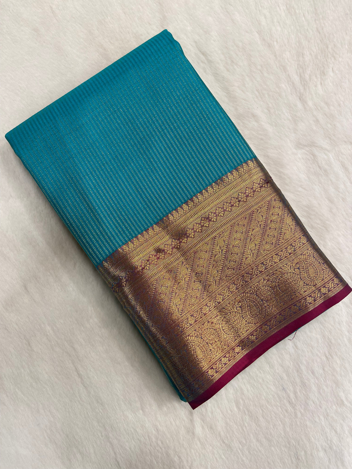 Half mix Kanjeevaram silk saree