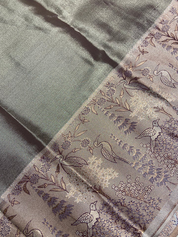 Bridal semi tissue Kanjeevaram silk saree