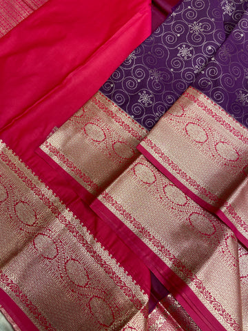 Pure Mix Kanjeevaram Silk Saree