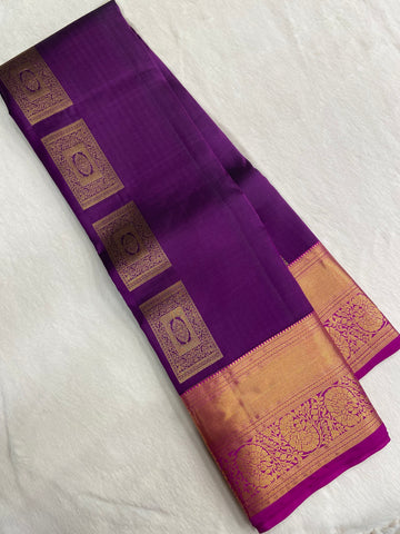 Pure Kanjeevaram silk mark certified saree