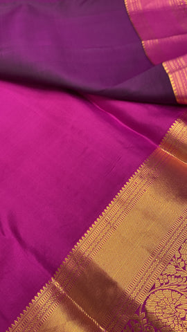 Pure Kanjeevaram silk mark certified saree