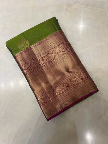 Pure mix Kanjeevaram silk saree