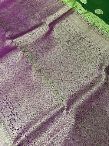 Pure mix Kanjeevaram silk saree