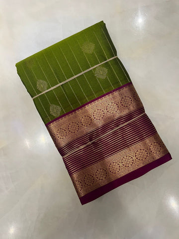 Pure mix Kanjeevaram silk saree