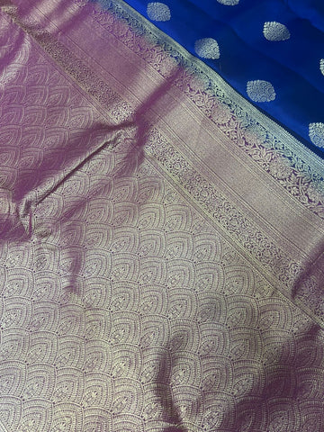 Pure mix Kanjeevaram silk saree