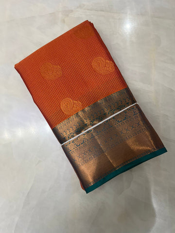 Pure mix Kanjeevaram soft silk saree