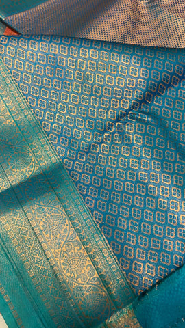 Pure mix Kanjeevaram soft silk saree