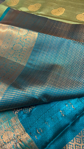 Pure mix Kanjeevaram soft silk saree