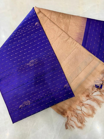 Pure mix Kanjeevaram soft silk saree