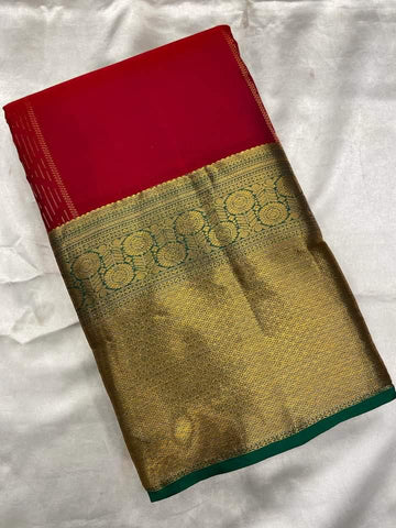 Pure mix Kanjeevaram silk saree