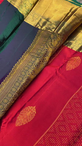 Pure mix Kanjeevaram silk saree