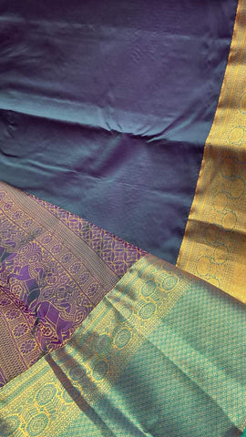 Pure mix Kanjeevaram silk saree