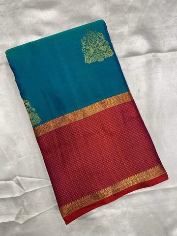 Pure mix Kanjeevaram silk saree