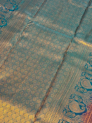 Pure mix Kanjeevaram silk saree