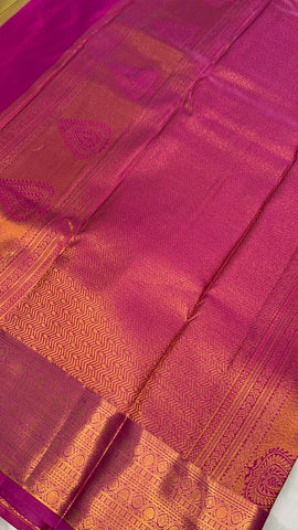 Pure mix Kanjeevaram silk saree