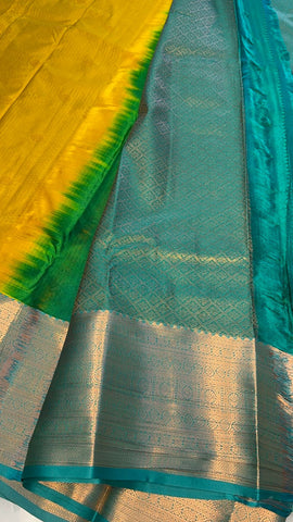 Pure mix Kanjeevaram silk saree