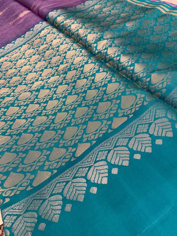 Pure mix Kanjeevaram soft silk saree