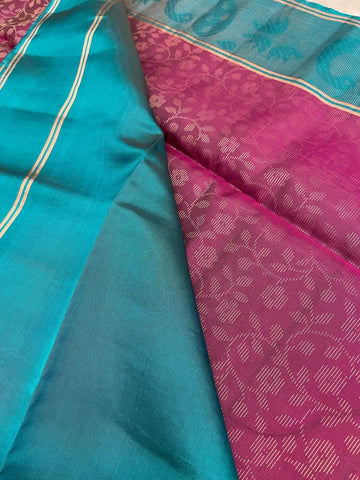 Pure mix Kanjeevaram soft silk saree