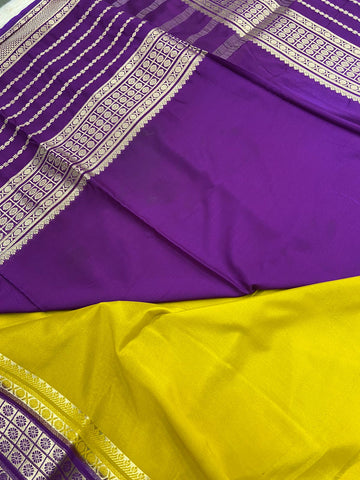 Pure Mix Crepe Mysore Silk Saree