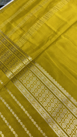 Pure Mix Crepe Mysore Silk Saree