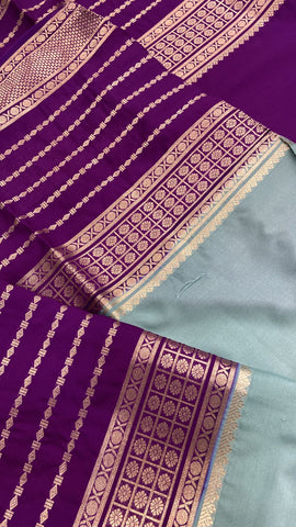 Pure Mix Crepe Mysore Silk Saree