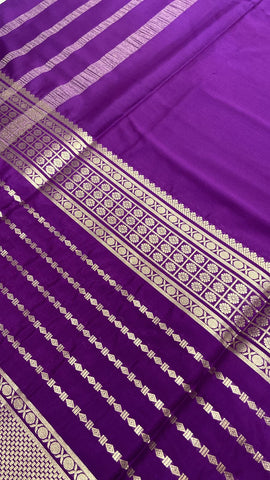 Pure Mix Crepe Mysore Silk Saree