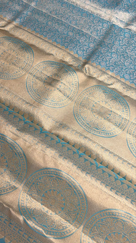 Pure Kanjeevaram Silk Certified Saree Just Like 1G