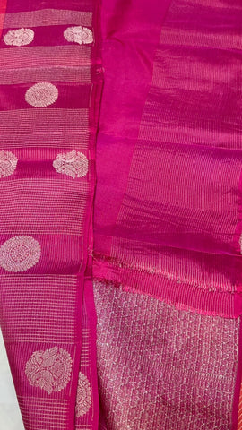 Half mix Kanjeevaram silk saree