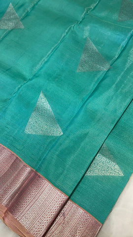 Half mix Kanjeevaram silk saree