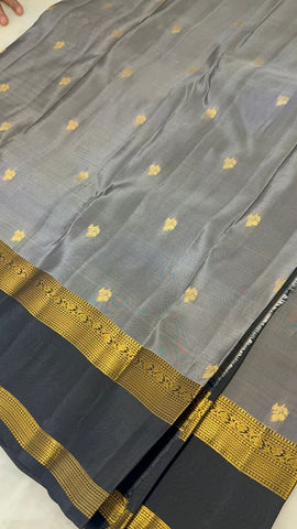 Half Mix Kanjeevaram Silk Saree