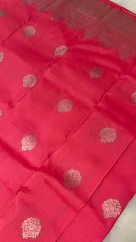 Half mix Kanjeevaram silk saree